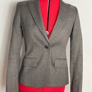 Theory Wool Pant Suit Sz 4 (blazer & trouser)